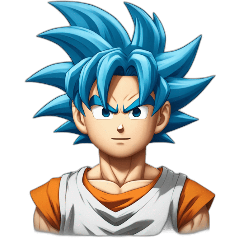 son goku super sayain blue emoji