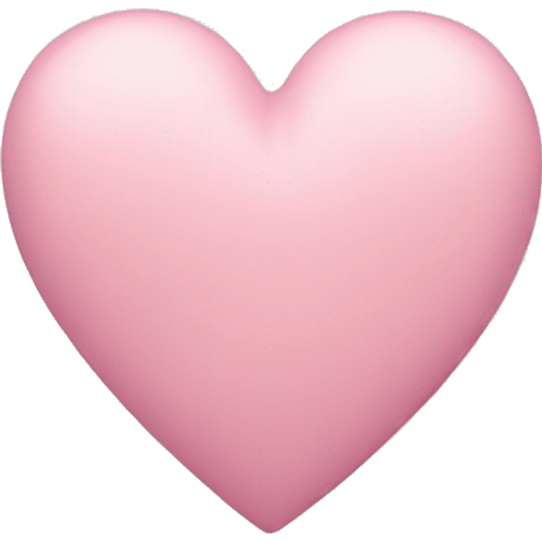 pastel pink heart emoji