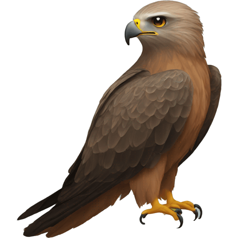 Black Kite emoji