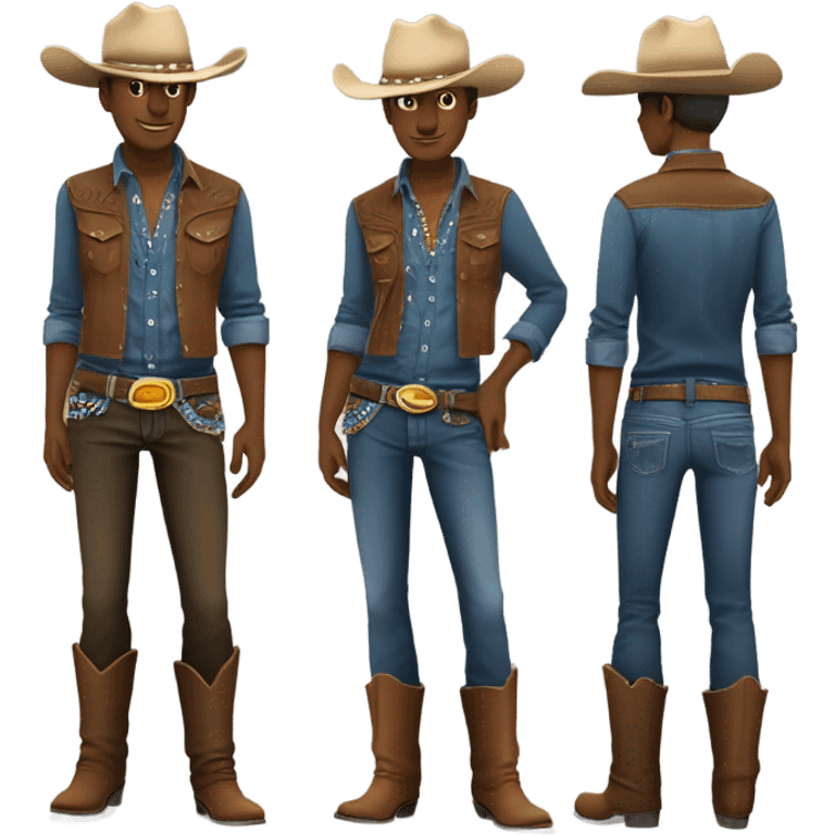 cowboy chic emoji