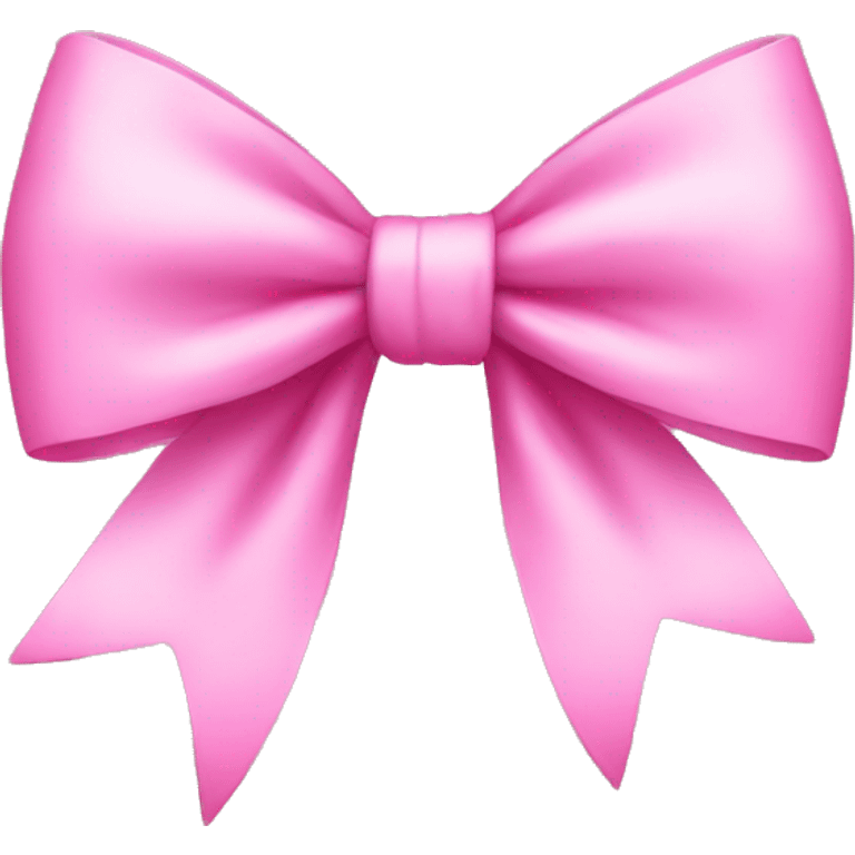 pink bow emoji