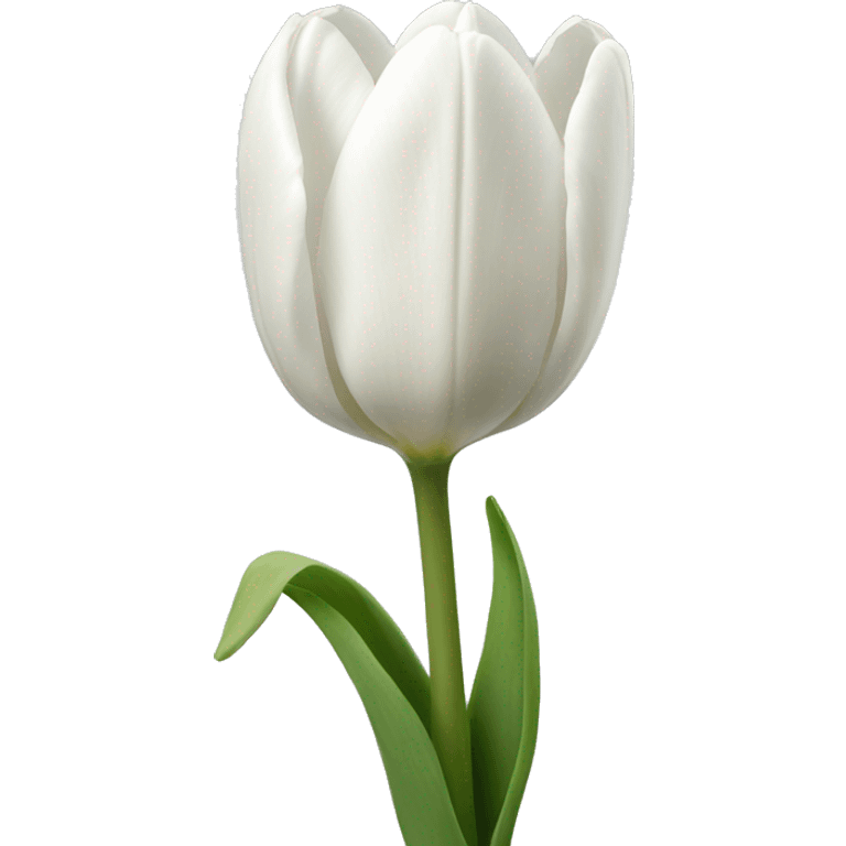 white tulips  emoji