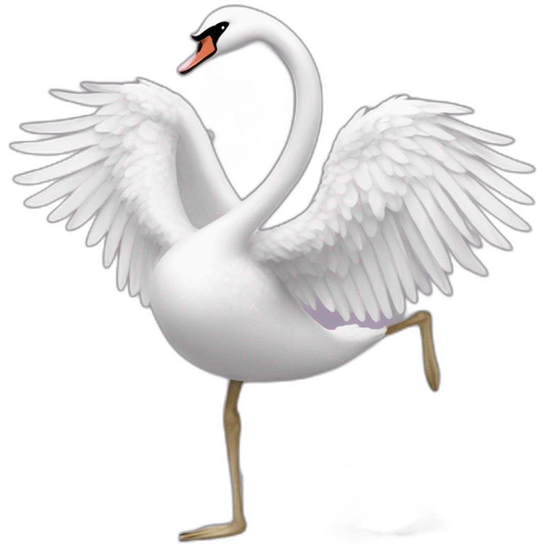 Barbie Swan lake emoji