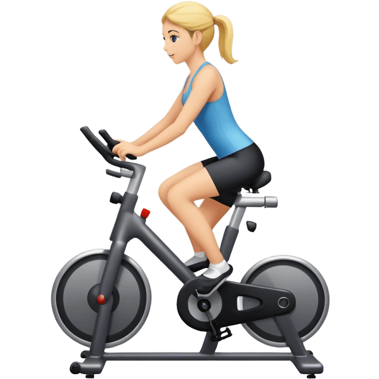 Indoor cycling  emoji