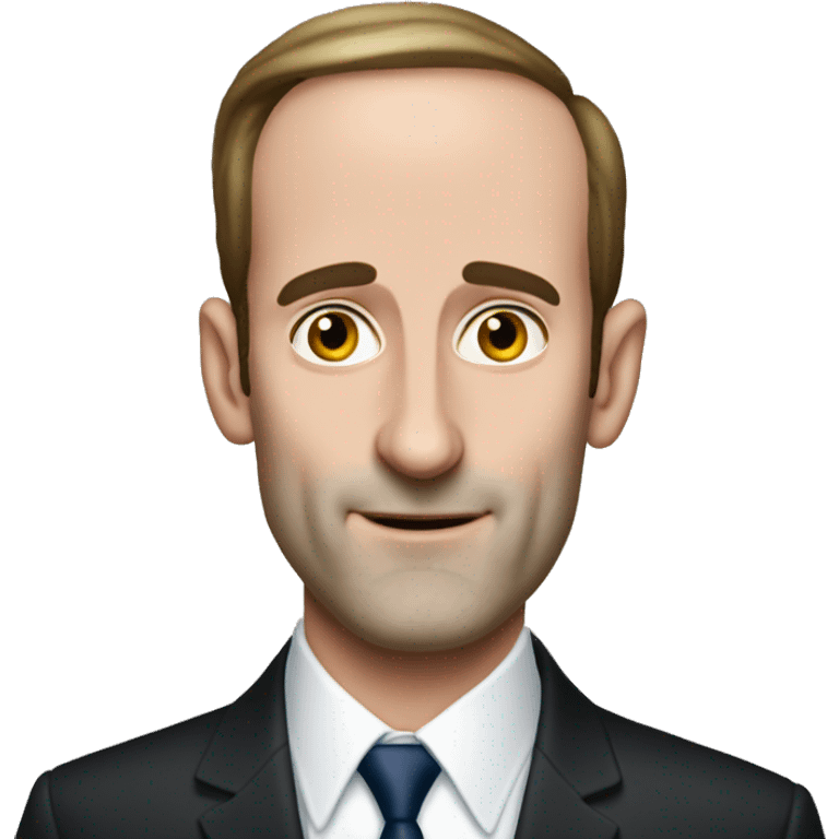 whitehouse aid Stephen Miller with small mustache emoji