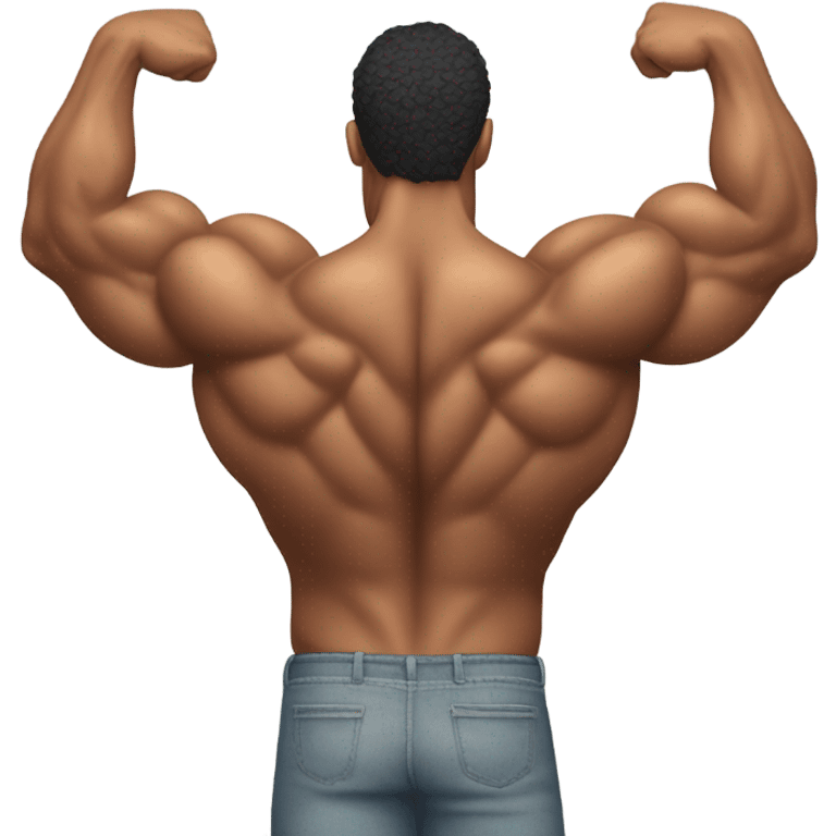 Strong back emoji