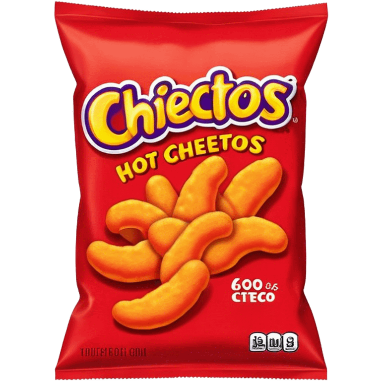 Bag of hot Cheetos  emoji