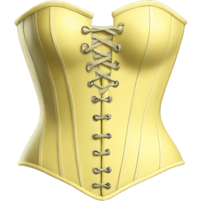 light Yellow Corset emoji