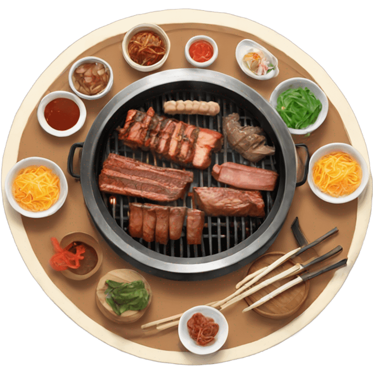 Korean bbq emoji