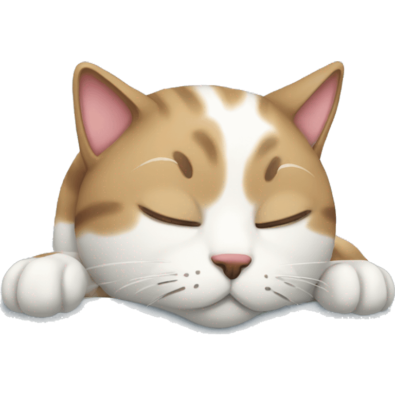 Sleep cat emoji