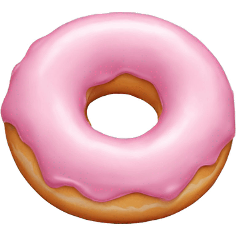 pale pink donut emoji