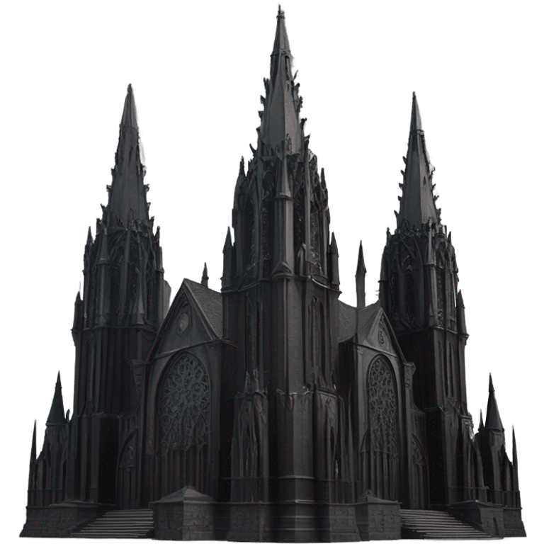 Black cathedral  emoji