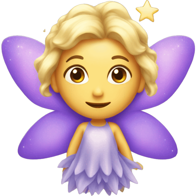 Star shape fairy emoji