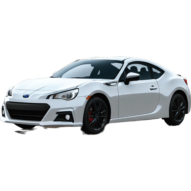 Subaru BRZ black emoji