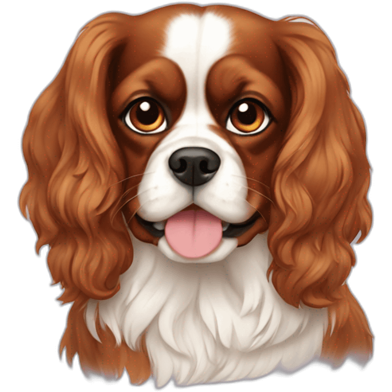 king charles cavalier emoji