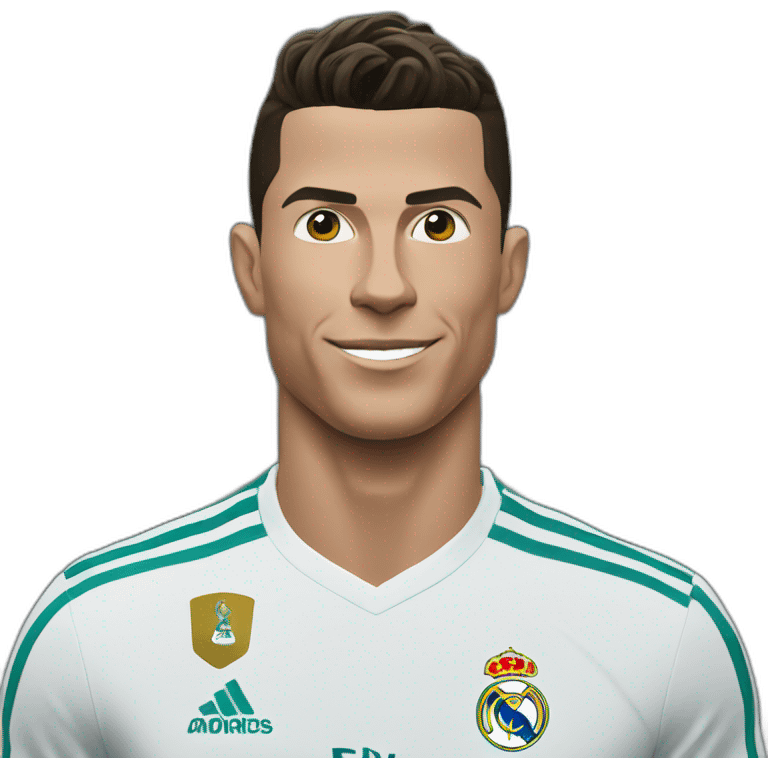 Cristiano Ronaldo realmadrid emoji