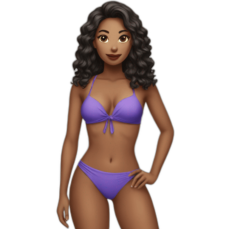 sexy chic in swimsuit emoji