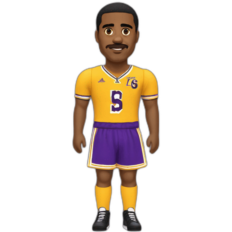 romario with yellow lakers jersey emoji