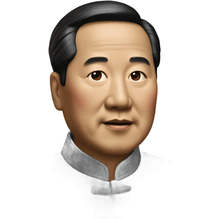 photorealistic mao zedong emoji