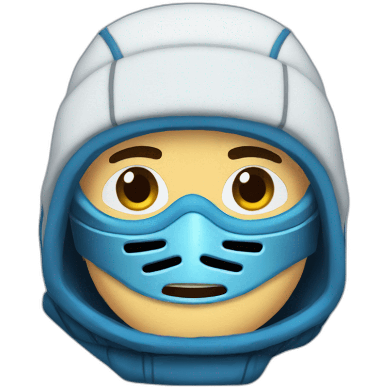 sub-zero with mask as bitmoji emoji