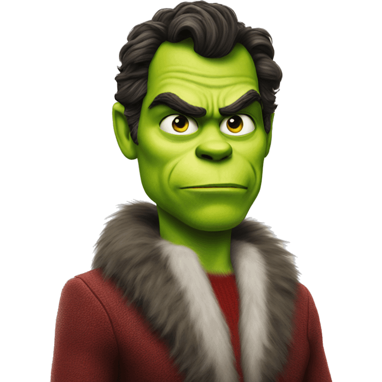 henry cavill as grinch emoji