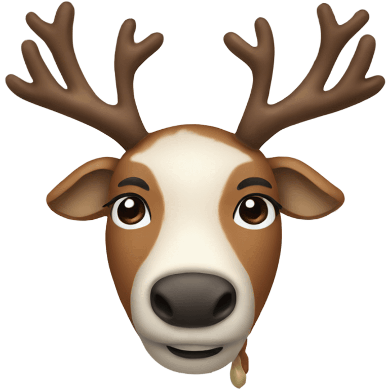 reindeer  emoji