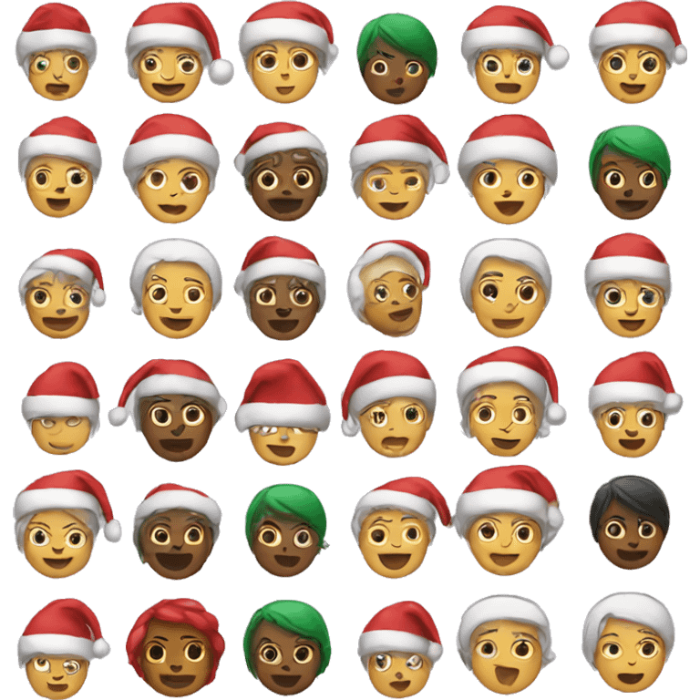 Christmas emojis  emoji