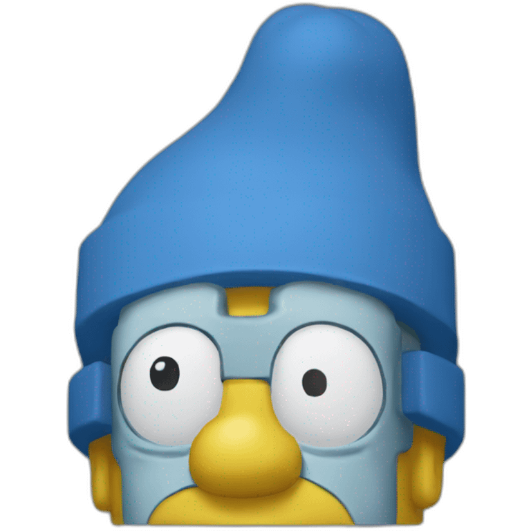 homer blue emoji