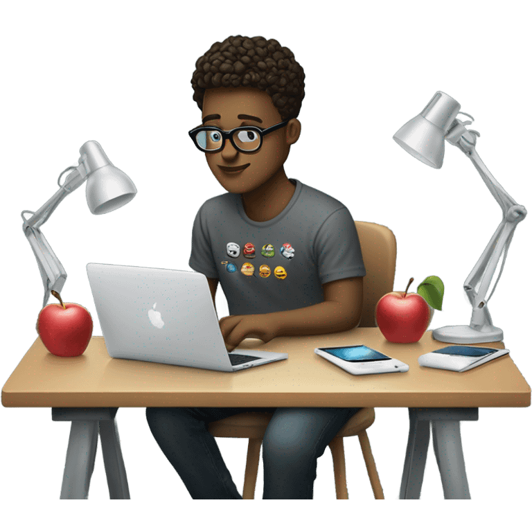 Mac nerd emoji