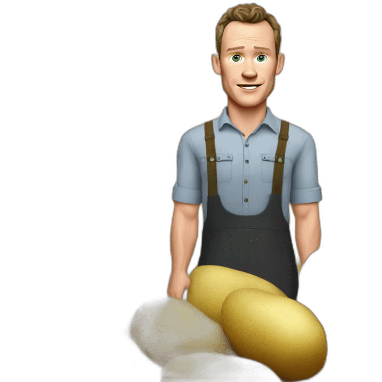 Jonathan Toews as potato farmer emoji