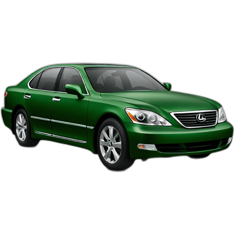 Lexus LS430 Green emoji