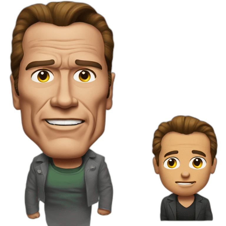 arnold schwarzenegger with kuato emoji