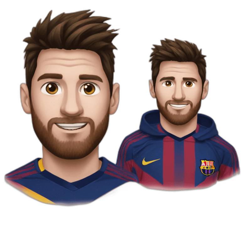 Messi and emoji