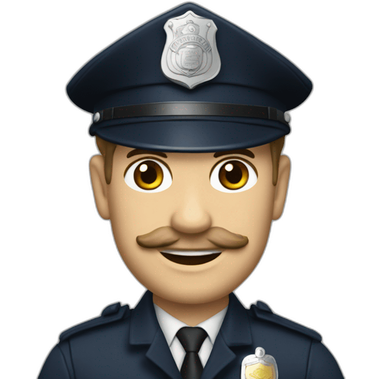 Duke of hazards police officer emoji