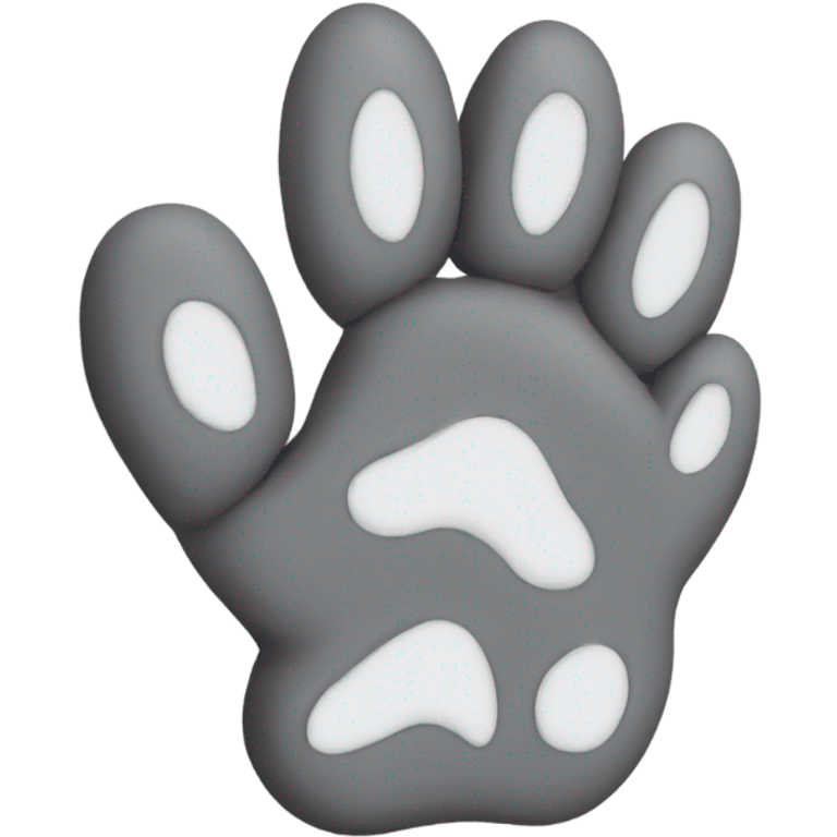 a cat's paw emoji