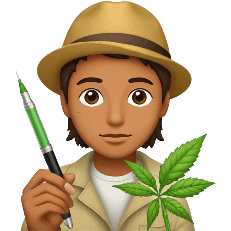 weed pen emoji