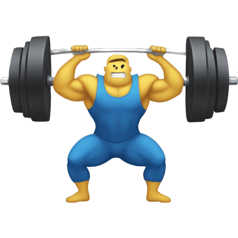 gym weights emoji