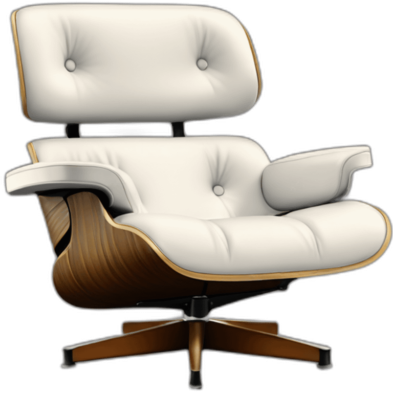 Eames lounge chair emoji