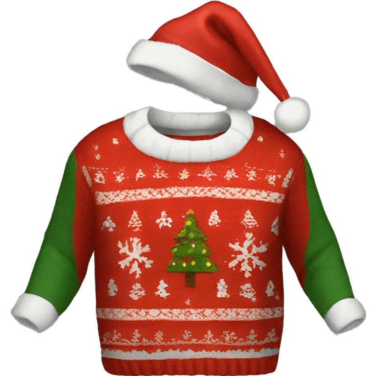 christmas jumper  emoji