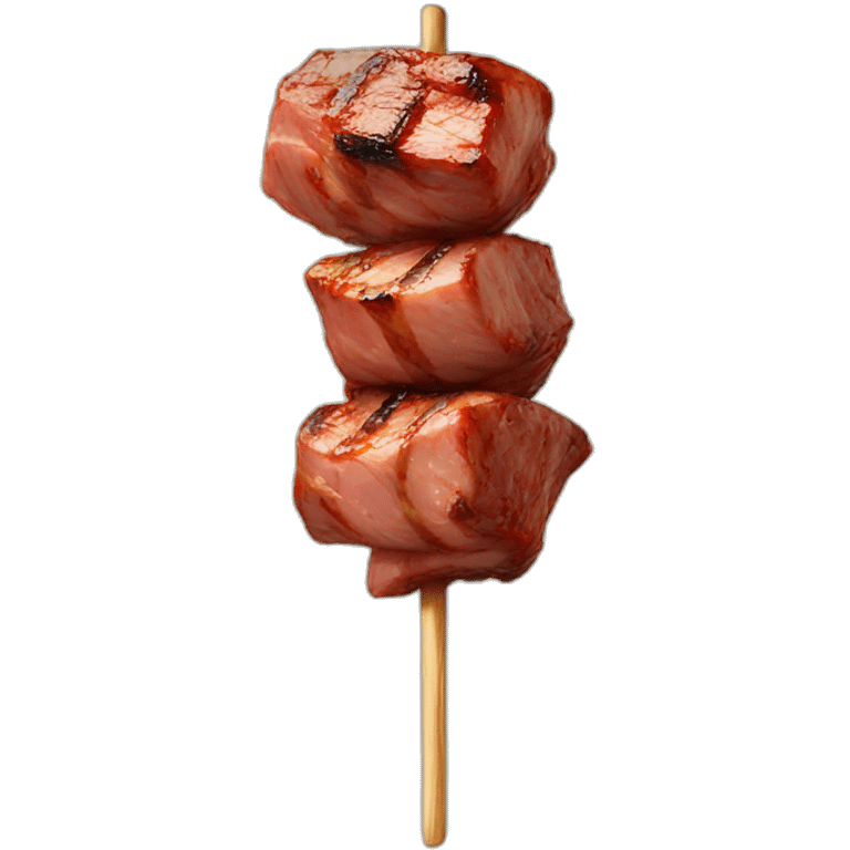 skewered meat emoji