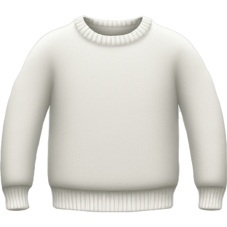 white sweater emoji