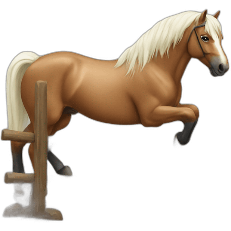 Cheval obstacles emoji