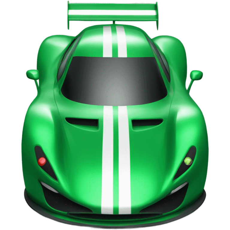 green racecar emoji