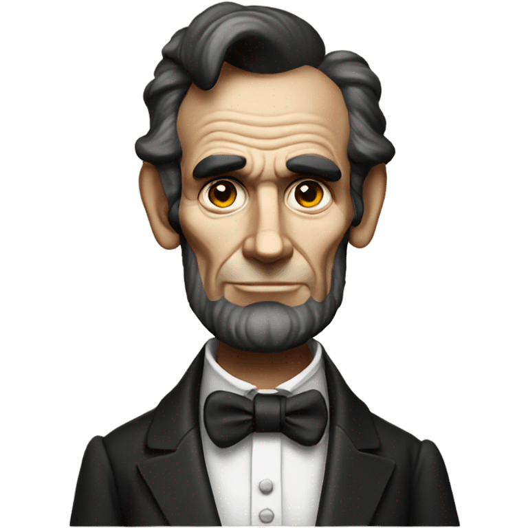 Abraham Lincoln playing golf emoji