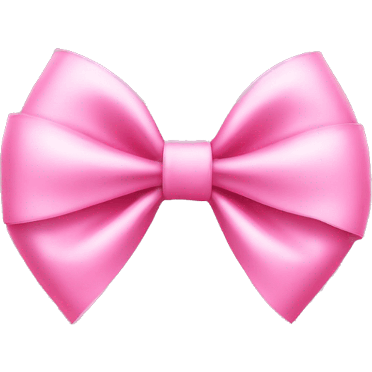 Fancy pink bow emoji