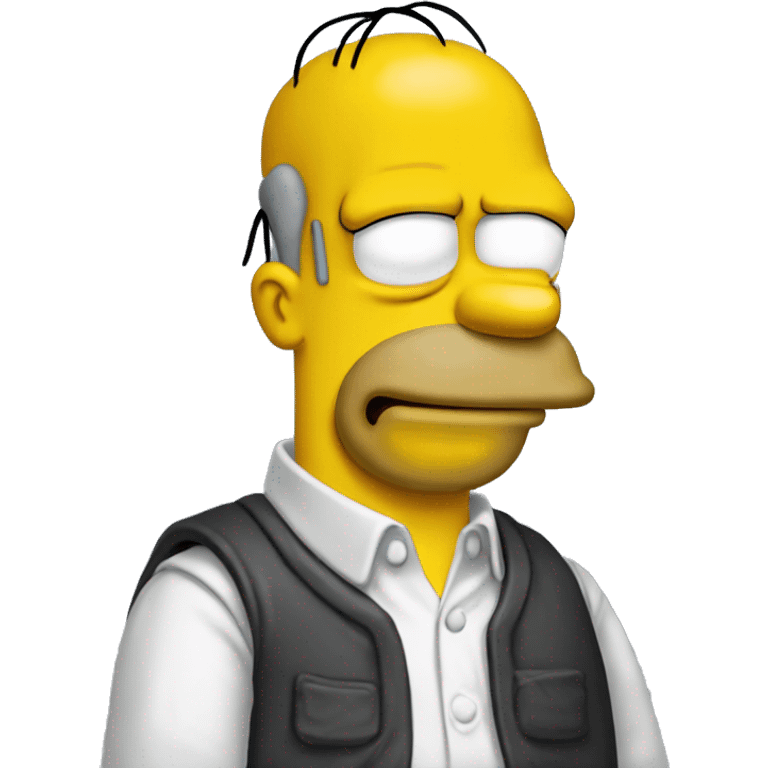 Homer Simpson Homer Simpson emoji