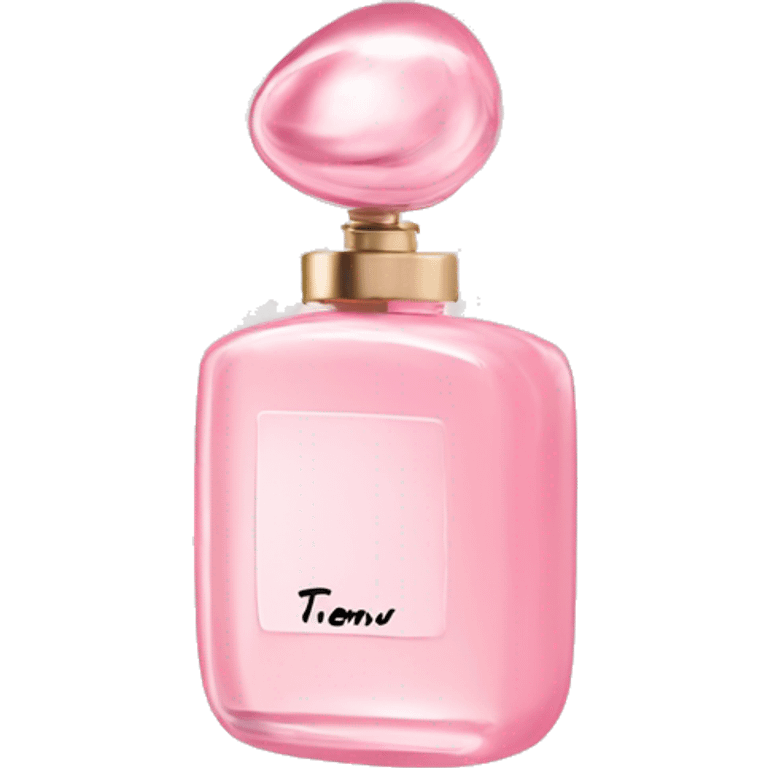 Coqutte perfume pastel pink emoji