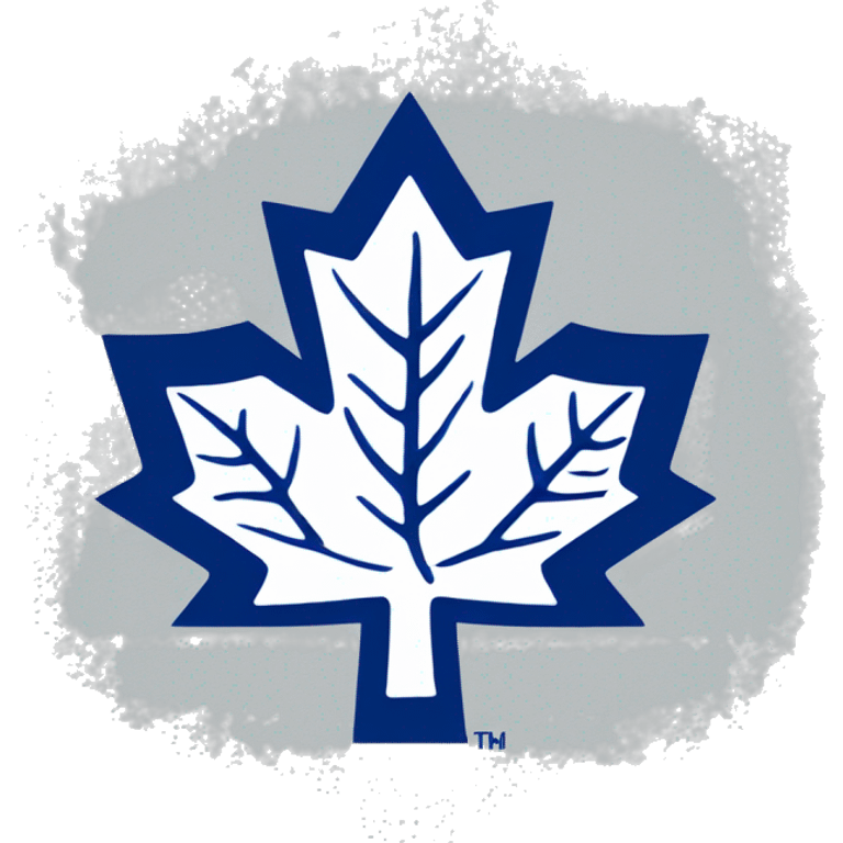 Toronto Maple Leafs logo emoji