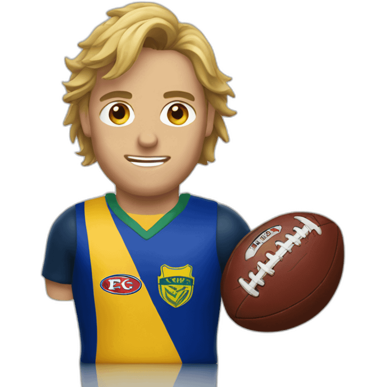 australian rules football emoji