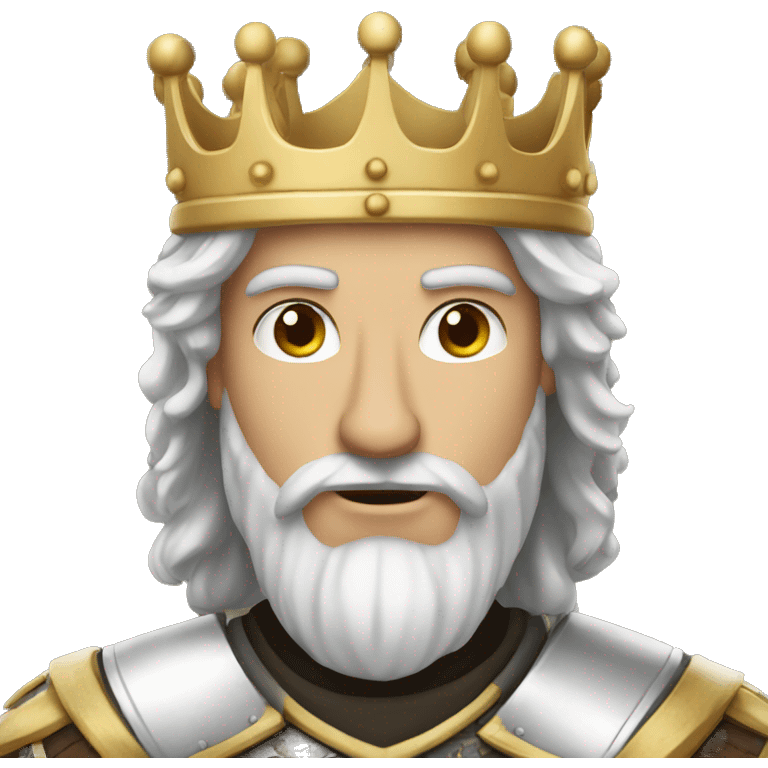 white King and knight emoji